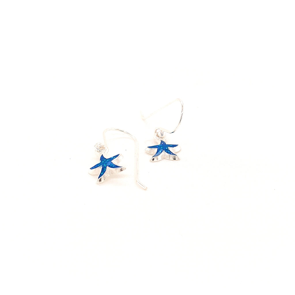 Crisson Original Blue Spinel Star Drop Earrings - HPS1642