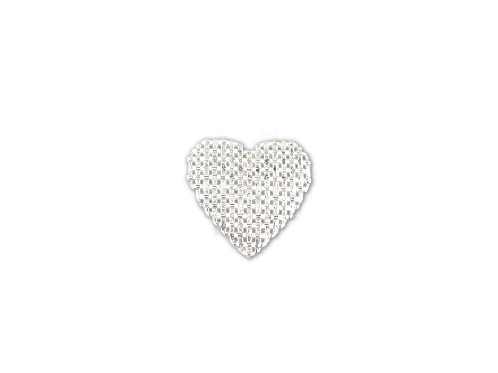 Sterling Silver Heart Weave Pendant - TN1528